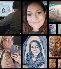 Got both of these done in the last couple of weeks, in memory of me mum and  sister