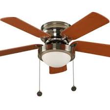 Hampton Bay Capri 36 In Brushed Nickel Hugger Ceiling Fan With 5 Reversible Mdf Blades And Single Froste Hugger Ceiling Fan Ceiling Fan Ceiling Fan In Kitchen