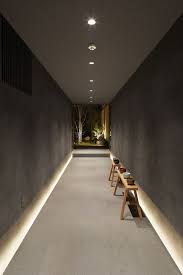 Gallery Of Guest House In Kyoto B L U E Architecture Design Studio 9 Lighting Design Interior Lobby Design Corridor Design