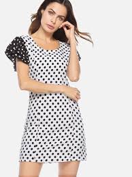 Black And White Polka Dot Bodycon Dress Black White Polka Dot Bodycon Dress Dresses Polka Dots Outfit Ladies Top Design