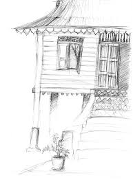 Tampilan rumah menjadi minimalis dan elegan dengan dua kombinasi . Rumah Kayu By Killeroryx On Deviantart