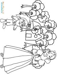 Blanche Neige Devant La Maison Des Nains Coloriages De Blanche Neige Tete A Modeler Coloring Pages Color Character