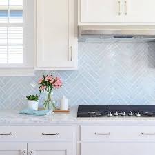Kitchen Backsplash Ideas 2018 Other Than Subway Tile Kitchen Backsplash Trends Blue Backsplash Kitchen Blue Herringbone Backsplash