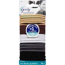 Goody Goody Ouchless No Metal Hair Elastics Assorted Neutral Colors 30 Ct 2 Bonus Walmart Com Hair Elastics Body Smells Goody Hair Ties