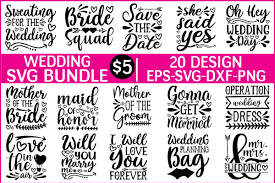 Download Wedding Svg Bundle Vol 1 Crella