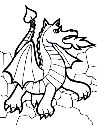 A dragon coloring page is a good idea to perfect your last study. Free Printable Dragon Coloring Pages For Kids