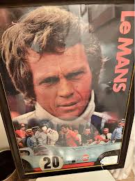 Steve McQueen -Le Mans 1971 movie poster
