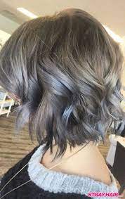 Gorgeous Gunmetal Gray Hair Medium Length Hair Styles Medium Hair Color Silver Grey Hair