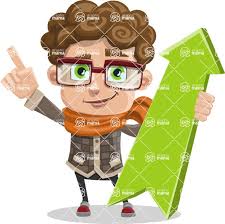 Which of these female characters with curly hair is your favorite? Boy With Curly Hair Cartoon Vector Character Pointer 1 Graphicmama