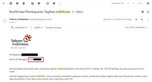 Cara Mengetahui Nomor Indihome Via Email