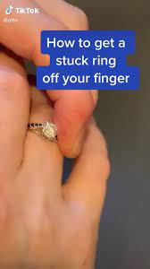 How To Get A Stuck Ring Off Your Finger Video Jewelry Hacks Girl Life Hacks Life Hacks