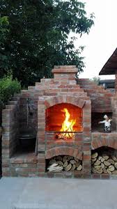 Gratar Din Caramida De Mari Dimensiuni Cheminee De Jardin Barbecue Jardin Decoration Exterieur