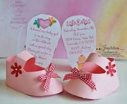 Invite your guests to your baby shower with online baby shower invitations that says elegance and refinement all over it. 3d Invitations Very Unique Baby Shoe Invites For Baby Shower Baby Shower Invitations Diy Homemade Baby Shower Invitations Unique Baby Shower Invites
