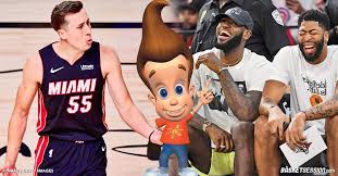 During the finals, the lakers' bench was yelling 'jimmy neutron' at me.@clubtrillion, @tatefrazier and @d_bo20 react to the best duncan robinson looks like tweets from the nba finals. Duncan Robinson Devoile Le Trashtalk Des Lakers Pendant Les Finales
