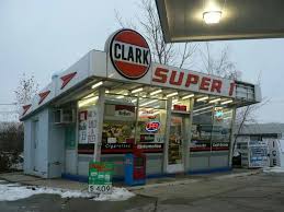 Reminds Me Of My Dads Station My First Job Was Pumping Gas At His Clark Station Gas Station Old Gas Stations Gas