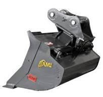 Hydraulic Tilt Ditch Cleaning Bucket - AMI Attachments®