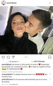 Paulo dybala oriana sabatini dybatini paulo dybala and his girlfriend. El Lujoso Regalo De Paulo Dybala A Oriana Sabatini Por Su Aniversario Diarioshow El Portal De Espectaculo