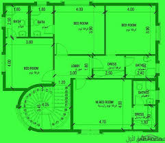 فيلا صغيرة المساحه 5 غرف نوم 250 متر مربع طابقين 12 40 م X 10 30 م Arab Arch Floor Plans How To Plan Home Decor