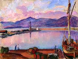 Bofransson Le Port De St Tropez Par Henri Lebasque 1865 1937 Art Painting Art Oil Painting Inspiration