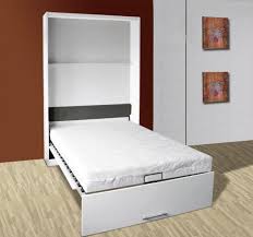 Lit escamotable et sofa, terrebonne. Armoire Lit Escamotable Vertigo Small Couchage 90cm Blanc Ceruse