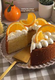 Delicious Orange Chiffon Cake Recipe for Baking Lovers