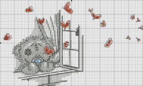 Freepatterns.com has free online patterns and projects for afghans, baby crochet, holiday crafts, kids crafts, card making and other crochet projects. 59 Tatty Teddy Ideas Tatty Teddy Cross Stitch Patterns Cross Stitch