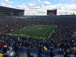 Michigan Stadium Sideline Football Seating Rateyourseats Com