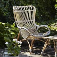 Round Back Rattan Patio Chair Comfortable Outdoor Chairs Patio Chairs Porch Chairs
