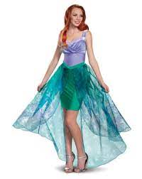 Die träger sind mit tüllrüschen verziert, die abstehend aussehen wie die schale einer muschel. Arielle Kostume Die Meerjungfrau Perucke Funidelia