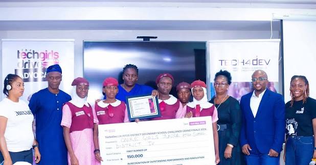 Innovation, creativity, and bold ideas took center stage at the Grand  Finale of the Tech4Dev AI Inter-District Secondary School Challenge! Out of  27 schools across Lagos <a href=