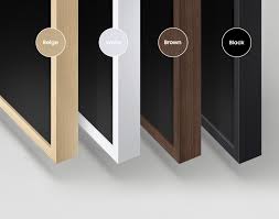 55 The Frame Customizable Bezel Beige Television Home Theater Accessories Vg Scfn55lp Za Samsung Us Framed Tv Picture Frame Tv Samsung