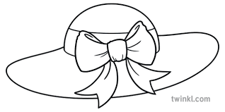 Coloring page the nickname for the kentucky derby is the run for the roses because the winning horse and jockey receive a garland of over 400 red roses! Kentucky Derby Hat With Ribbon Coloring Page Usa Ks1 Illustration Twinkl