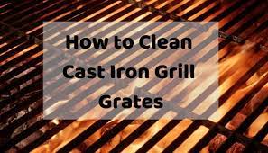 Brush down your grill grates with a steel brush. How To Clean Cast Iron Grill Grates And Remove Rust