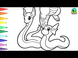 1,800 likes · 1 talking about this. Pokemon Coloring Pages Dratini Evolution To Dagonite I Fun Colouring Videos For Kids Youtube