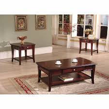 Ebony faux marble tops with strong polyurethane finish. Hampton 3 Pcs Coffee Table Set Coffee Table And 2 End Tables