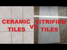 Difference Between Ceramic Tiles Vitrified Tiles Youtube Vitrified Tiles Ceramic Tiles Ceramics