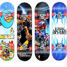 Trang phục thể thao nam. Ä'áº¡i Háº¡ Gia Van TrÆ°á»£t Thá»ƒ Thao Hoáº¡t Hinh Skateboard Ä'ang Yeu Cho Be Chinh Hang 89 000Ä'