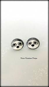 Sloth Stud Earrings In Polymer Clay Funny Earrings For Kids Etsy Funny Earrings Sloth Jewelry Kids Earrings