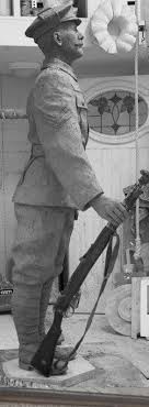 Robert Quigg (Respectfully Crafted Proud Soldier sculpture)