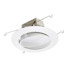 Eaton halo led recessed light retrofit eyeball trim dimmable 2700k. 6 Dimmable Adjustable Led Recessed Lighting Retrofit White Baffle Eyeball Trim For Flat Ceilings