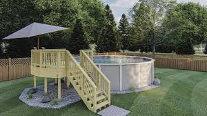 Maybe you would like to learn more about one of these? 30079 Palisade Pool Deck Building Plans Only At Menards