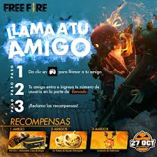 Maybe you would like to learn more about one of these? Garena Free Fire Dile A Tu Amigo Que Regrese A Jugar Freefire Y Llevate Recompensas Si Tu Amigo Lleva Mas De 7 Dias Sin Jugar Free Fire Llamalo De Vuelta Dentro