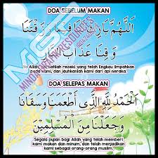 Baca doa selepas makan, allah ampunkan dosa yang terdahulu | ustaz don daniyal. Banner Bahan Bantu Mengajar Doa Sebelum Dan Selepas Makan