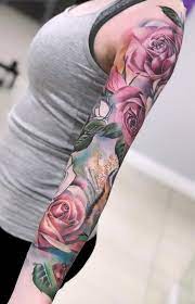 Hope, grief, rebellion, and death are just a few of its connotations. Background For Flowers Rose Tattoo Sleeve Half Sleeve Tattoo Rose Tattoos