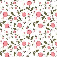 Blue lotus behind those colorful lotus. Pink Flowers Pattern On White Background Pattern Clipart Background Pattern Png And Vector With Transparent Background For Free Download Pink Pattern Background Flower Patterns Watercolor Flowers Pattern