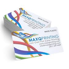 Select a shape, paper and finish to reflect your personality! Full Color Printing 20pt White Plastic Business Cards With Round Corners From Only 49 50