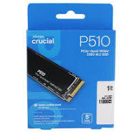 Crucial P510 1TB SSD G9 TLC NAND PCIe Gen 5 x4 NVMe M.2 2280 ...