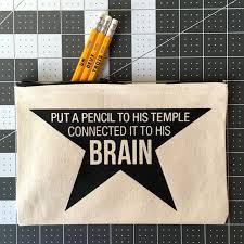 Hamilton Broadway Musical Pencil Case Pencils Hamilton Broadway Hamilton Hamilton Musical