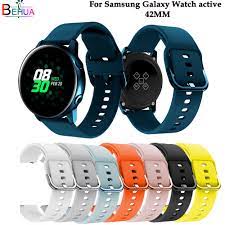 Offered in top grain leather, crafted canvas, premium nylon sailcloth and two styles of silicone, these watch bands are both fashionable and durable. Silicone Original Sport Watch Band For Galaxy Watch Active Smart Watch Strap For Samsung Galaxy 42mm Watch Replacement New Strap Watchbands Aliexpress