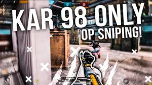 Low volume humming sound can now be heard while. Omg Kar98 Only Challenge Team Deathmatch Pubg Mobile Op Sniping Pubg Mobile By Weplayz